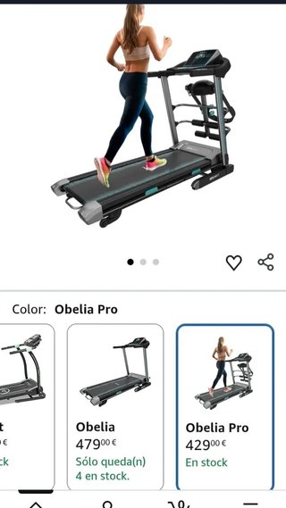 Cinta de Correr Plegable DrumFit
