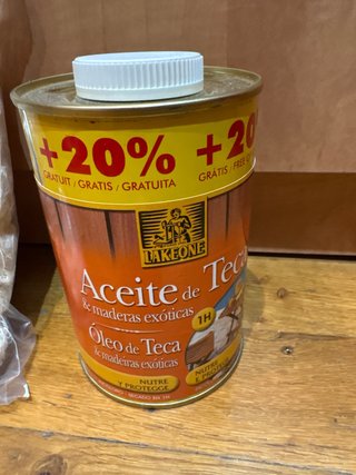 Pack mantenimiento madera: Limpiador, Aceite y Cep