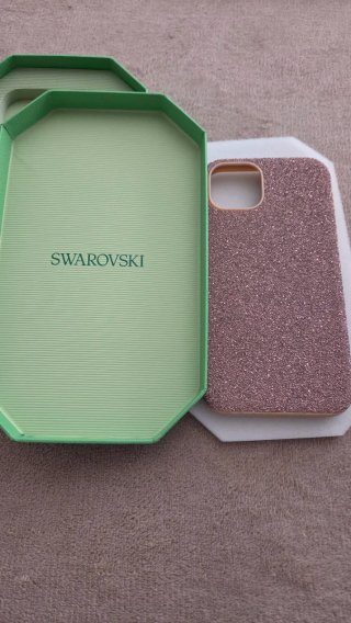 Carcasa iPhone 12 Swarovski Rosa