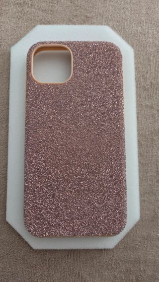 Carcasa iPhone 12 Swarovski Rosa