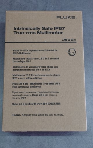 Multímetro Fluke 28II Ex IP67