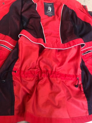 Chaqueta Forecast Náutica Roja Talla L