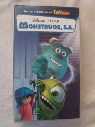 Lote 4 VHS Disney Pixar.