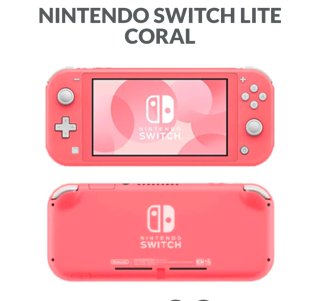 Nintendo Switch Lite Coral