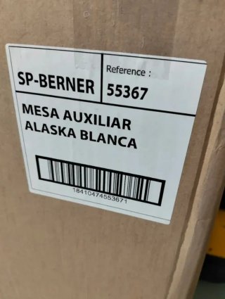 Mesa auxiliar exterior SHAF Alaska 58x48x30 cm