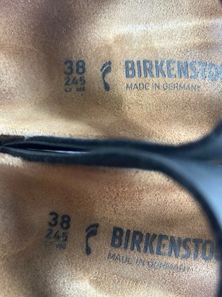 Sandali Birkenstock Nere Tg. 38