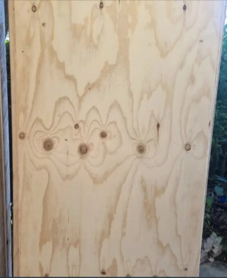 3 Paneles madera Contrachapado Garnica NUEVO 4,62m