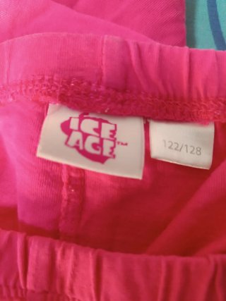 Pantalón corto algodón rosa T.122/128