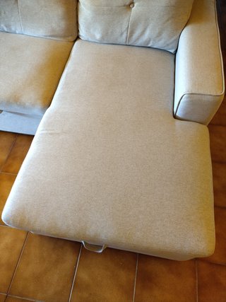 Divano letto 3 posti con chaise longue