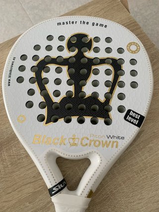 Black Crown Piton White Pala Pádel