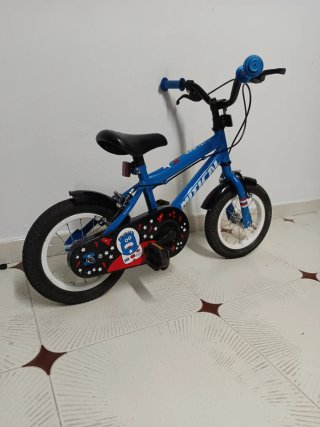 Bicicleta infantil azul MÍTICAL