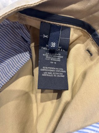 Pantalón Chino Mujer Spagnolo Beige
