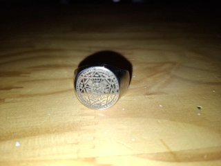 Anillo Acero Inoxidable Talla 15