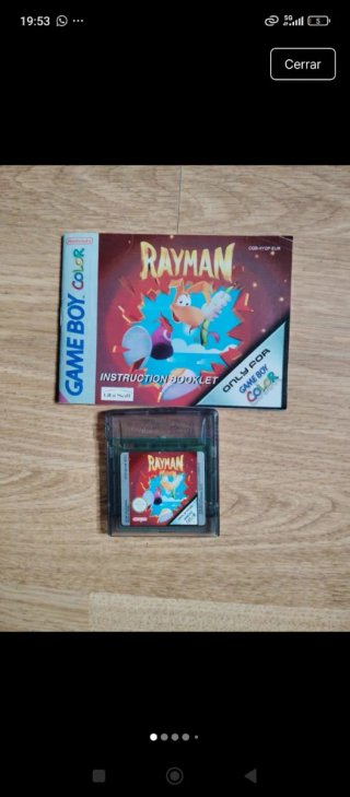 Rayman + Manual Game Boy Color