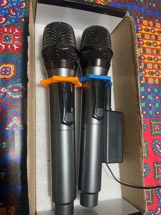Pack 2 Micrófonos Inalámbricos Karaoke