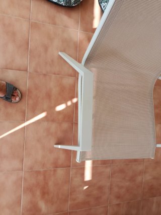 Sillones de terraza beige