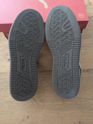 Scarpe Puma Caven 2.0 Lux Marrone/Bianco