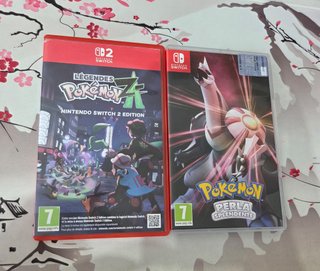 Pokémon Leyendas Z-A y Perla Reluciente switch