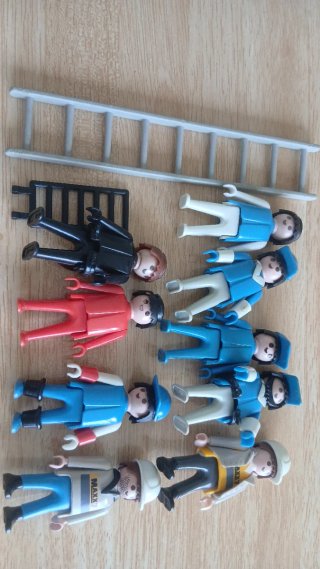 Lote Playmobil obra y construcción todo 4,50€