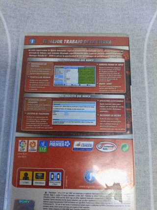 Football Manager Handled 2008 PSP Sega
