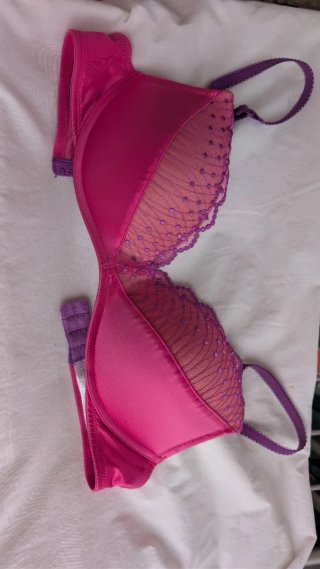 Sujetador Wonderbra Rosa y Lila