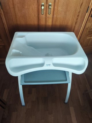 Bañera cambiador plegable