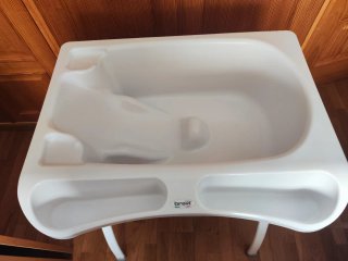 Bañera cambiador plegable