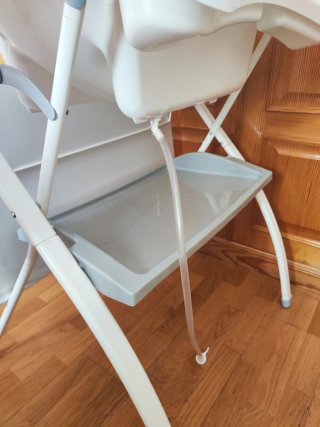Bañera cambiador plegable