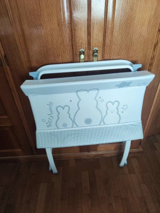 Bañera cambiador plegable
