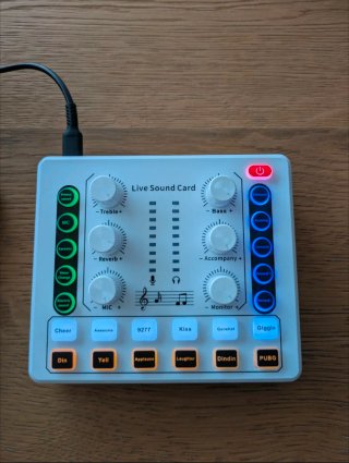 Scheda Audio Live M8 - Bianco