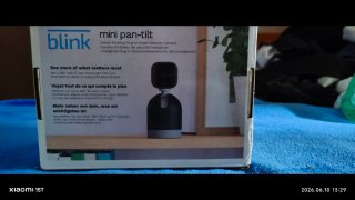 Blink Mini Pan-Tilt Cámara Seguridad Interior