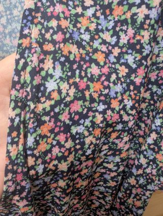 Vestido largo estampado Valentina Talla 44