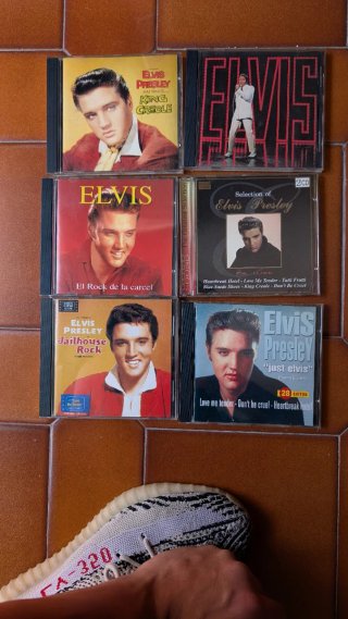 Lote 6 CDs Elvis Presley