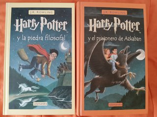 2 Libros Harry Potter