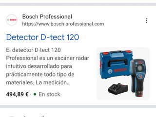 Bosch Professional Sistema 12V Detector de pared
