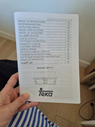 Campana Teka GFH 55 Integrada