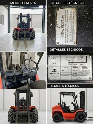 Carretilla elevadora Agria TH 30.21