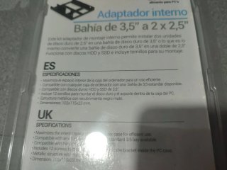 Adaptador interno CoolBox pc