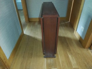 Mesa plegable de madera