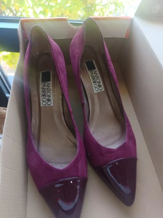 Zapatos Antonio Parriego Burdeos Talla 41