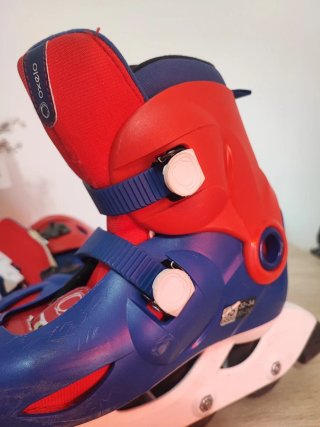 Patines Oxelo niño azul y rojo