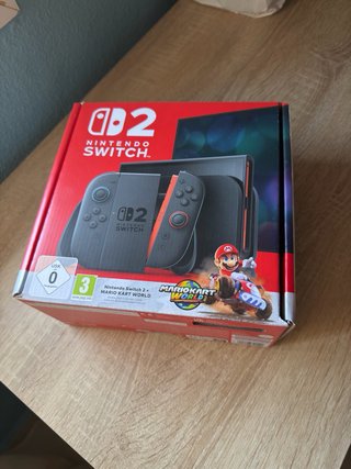 Nintendo Switch 2 + Mando Pro + artículos