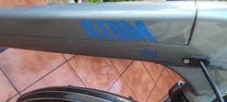 Bicicleta Eléctrica Gris