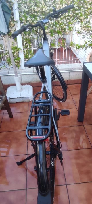 Bicicleta Eléctrica Gris