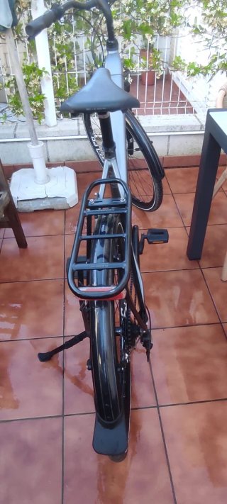 Bicicleta Eléctrica Gris