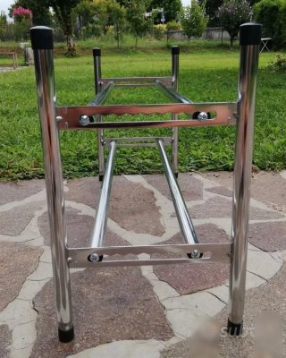 Zapatero extensible acero cromado
