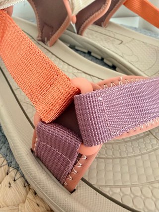 Sandalias Mustang Free Beige Naranja