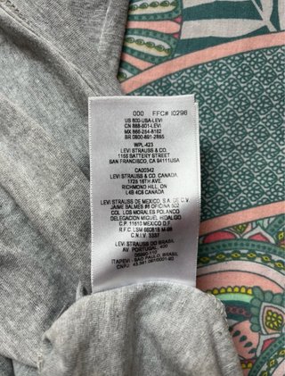 Camiseta Levi's Gris Logo