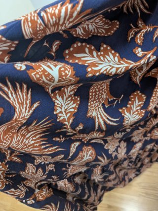 Vestido Sfera Estampado Largo Talla L