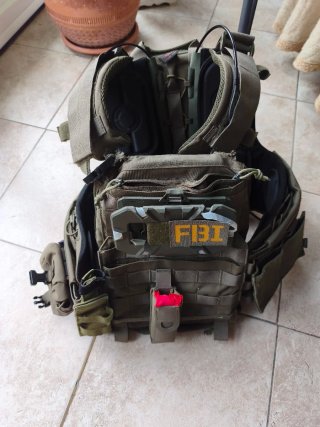 Chaleco Táctico Ranger Green Airsoft